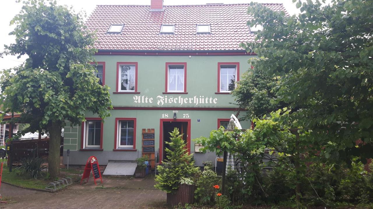 Gasthof Alte Fischerhuette Altfriesack المظهر الخارجي الصورة
