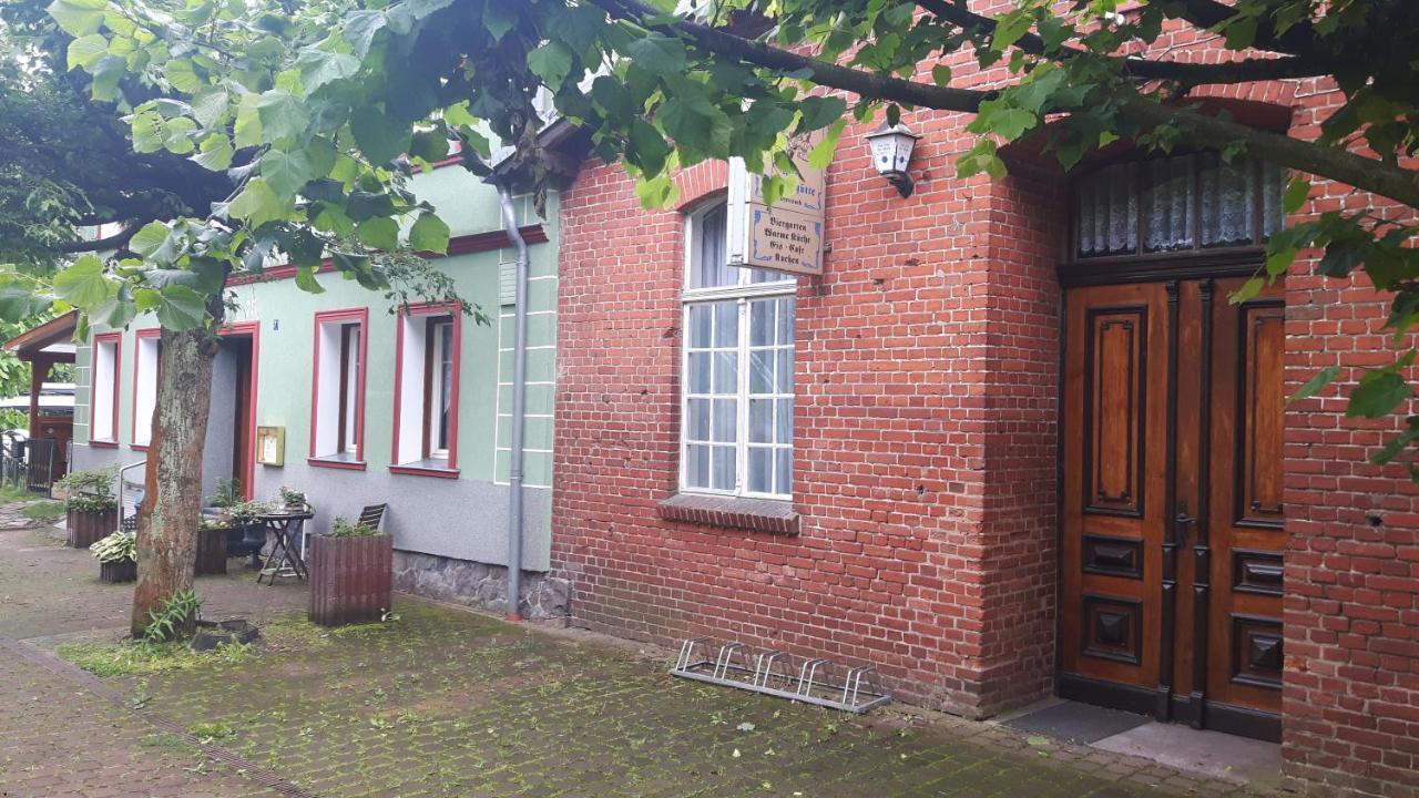 Gasthof Alte Fischerhuette Altfriesack المظهر الخارجي الصورة