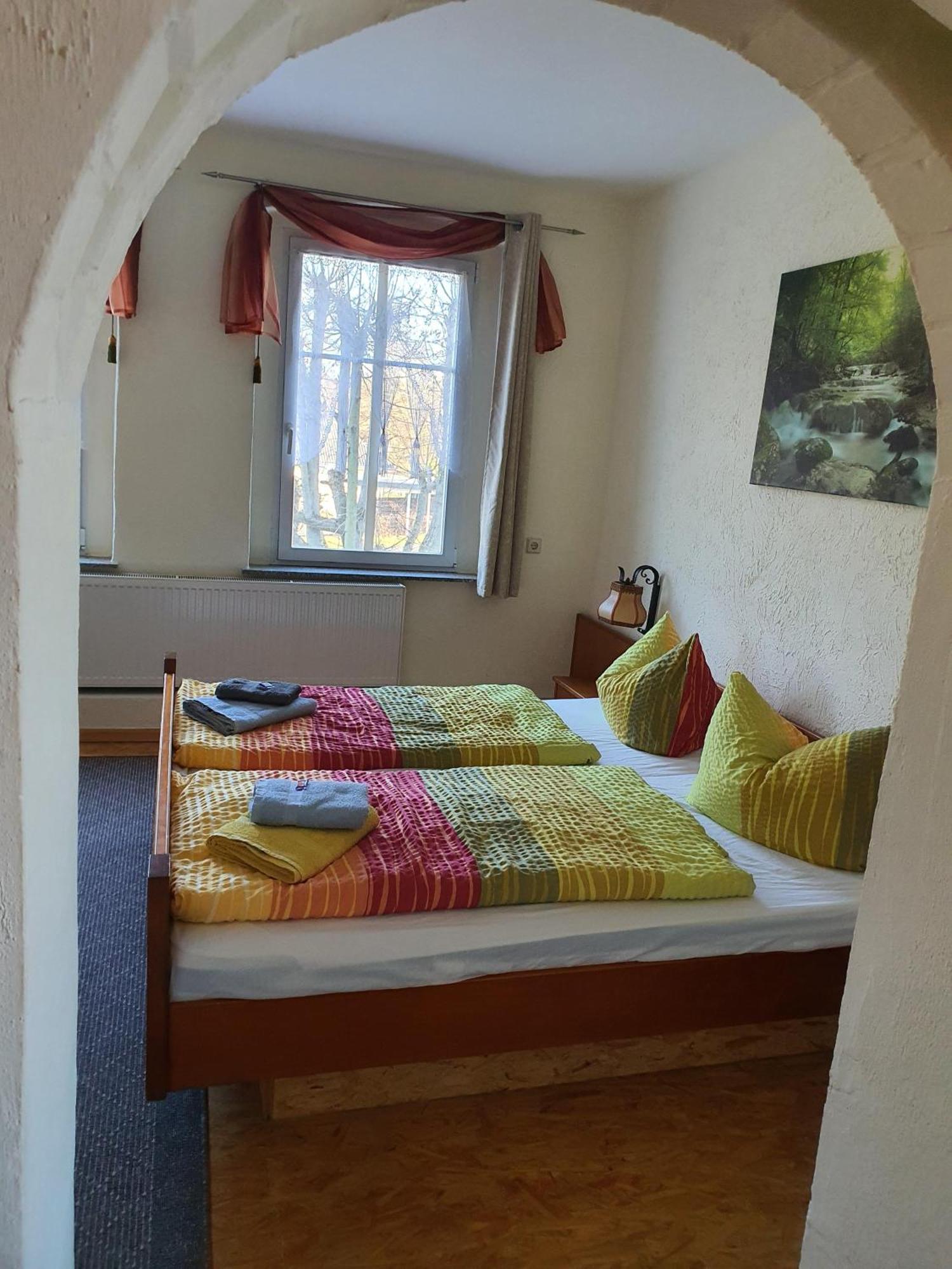 Gasthof Alte Fischerhuette Altfriesack الغرفة الصورة